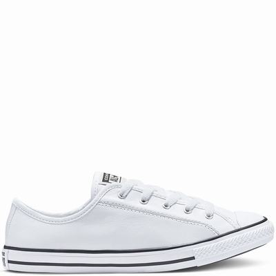 Converse Chuck Taylor All Star Dainty - Naisten Tennarit - Valkoinen/Mustat